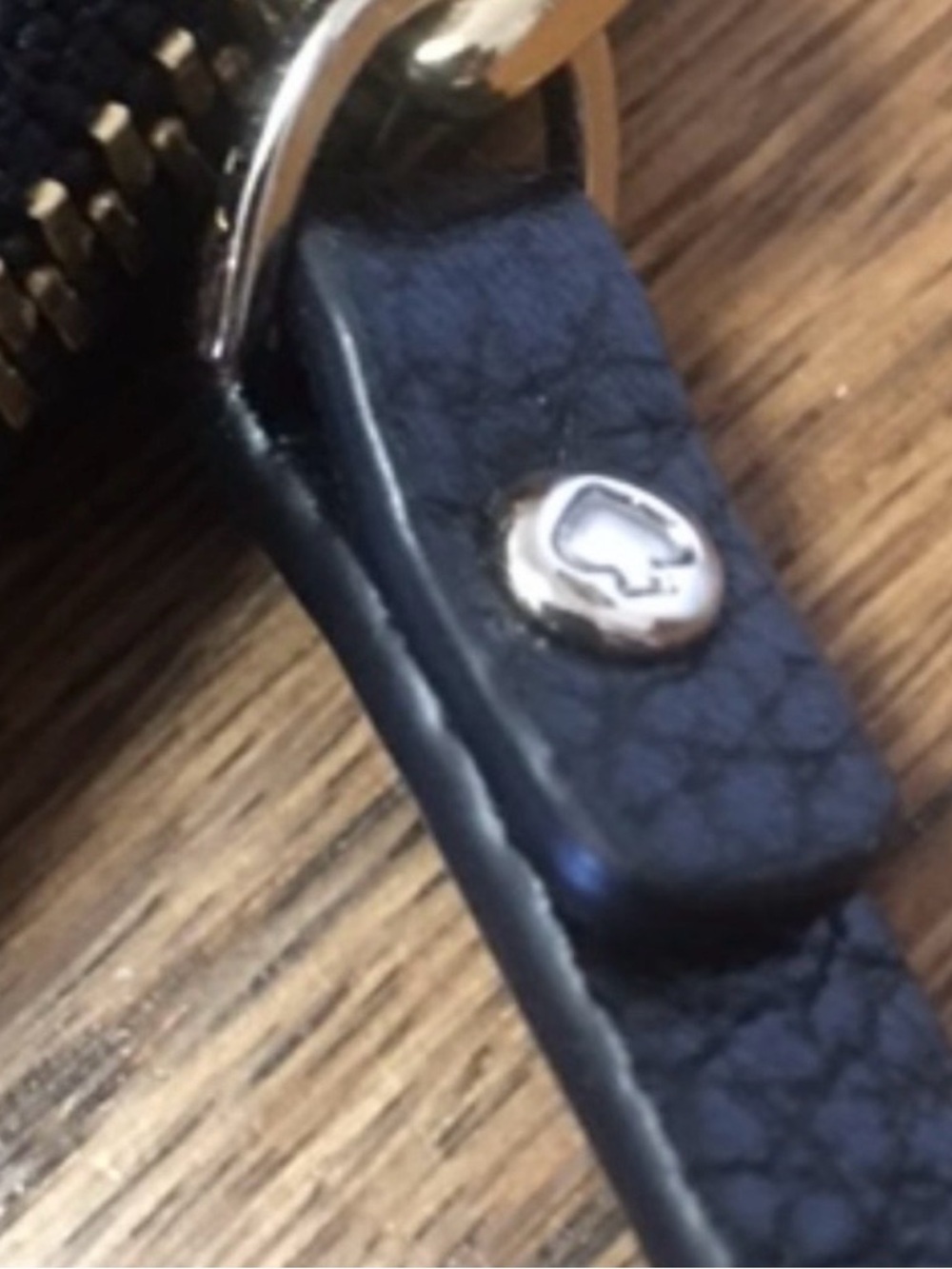 NWOT Kate Spade New York Leather Clutch/Pouch Black - Picture 5 of 6